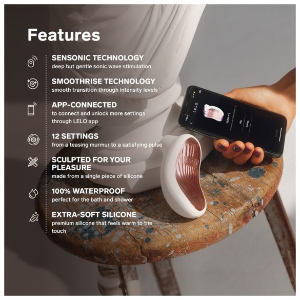 LELO Sona 3 - lydvibrerende klitorisvibrator (lavendel)