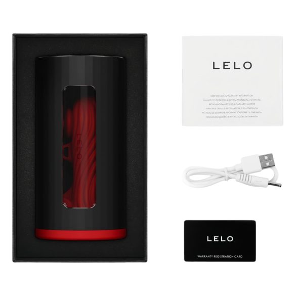 LELO F1s V3 - Interaktiv Onaniprodukt (rød)