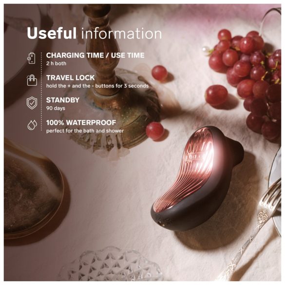 LELO Sona 3 Cruise - lydløs klitorisstimulator (svart)