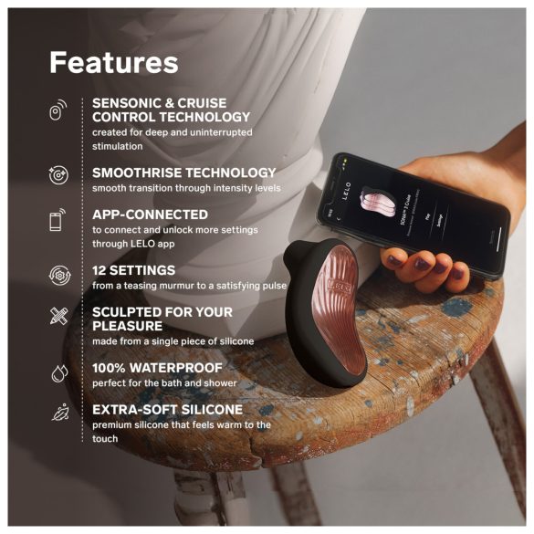LELO Sona 3 Cruise - lydbølger klitorisstimulator (lilla)