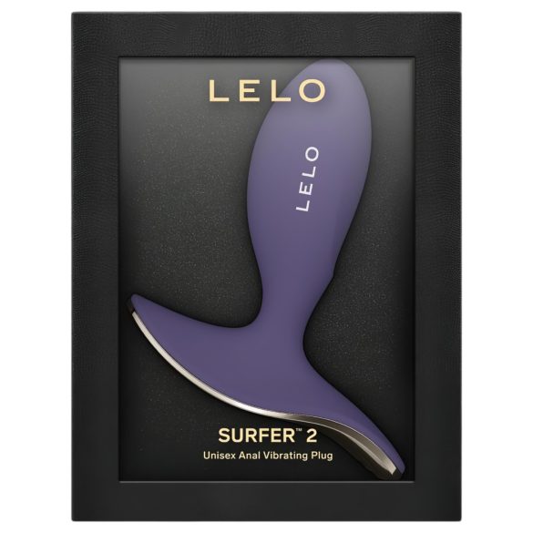 LELO Surfer - smart vibrerende analplugg (lilla)