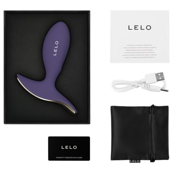 LELO Surfer - smart vibrerende analplugg (lilla)