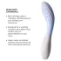 LELO Mona Spectra - smart G-punktvibrator med LED-lys (hvit)