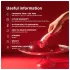 LELO Mona Spectra - smart G-punktvibrator med LED-lys (hvit)