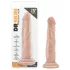 Dr. Skin 19cm realistisk dildo med sugekopp - naturfarge