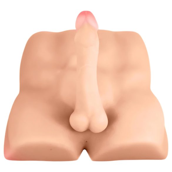 Blush X5 Rough Rider - mannlig torso (natur)