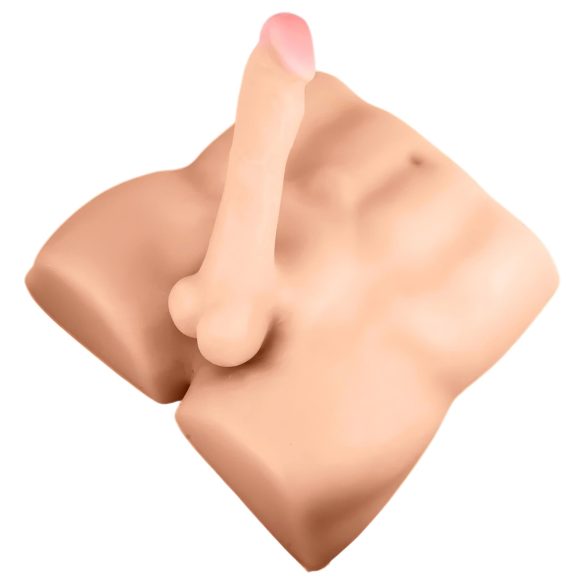 Blush X5 Rough Rider - mannlig torso (natur)