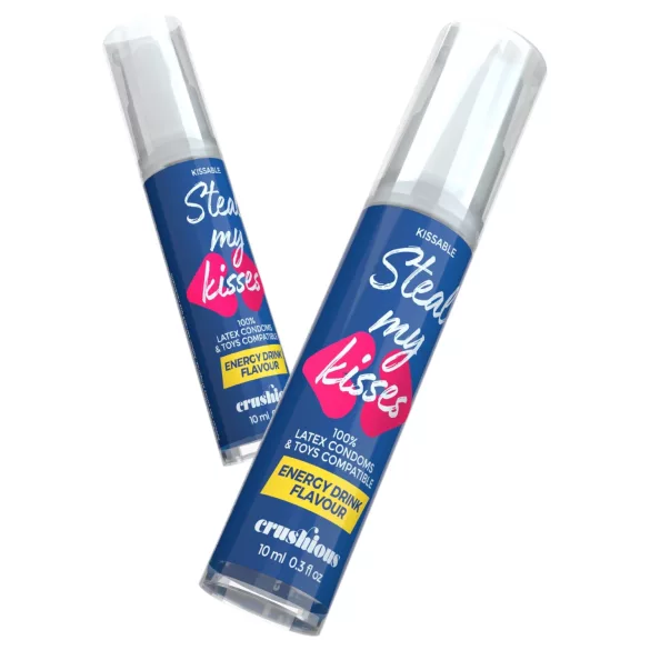 Crushious Steal My Kisses - smaksatt glidemiddel, energidrikk (10 ml)