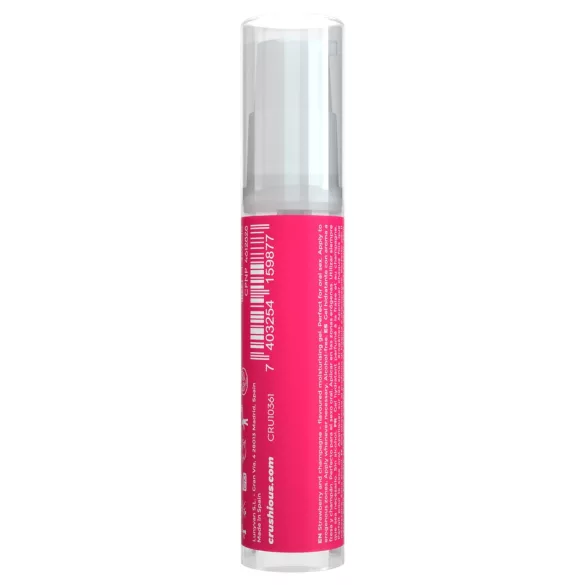 Crushious Steal My Kisses - spiselig glidemiddel, jordbær-champagne (10 ml)