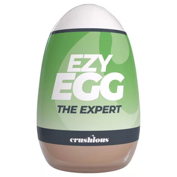 Crushious Ezy Egg The Expert - masturbator‑egg (hudfarget)