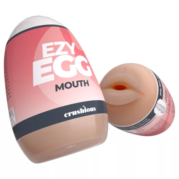 Crushious Ezy Egg Mouth - masturbator-egg (hudfarget)