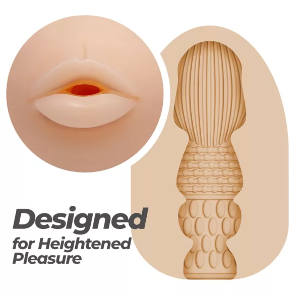 Crushious Ezy Egg Mouth - masturbator-egg (hudfarget)
