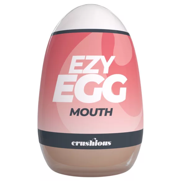 Crushious Ezy Egg Mouth - masturbator-egg (hudfarget)
