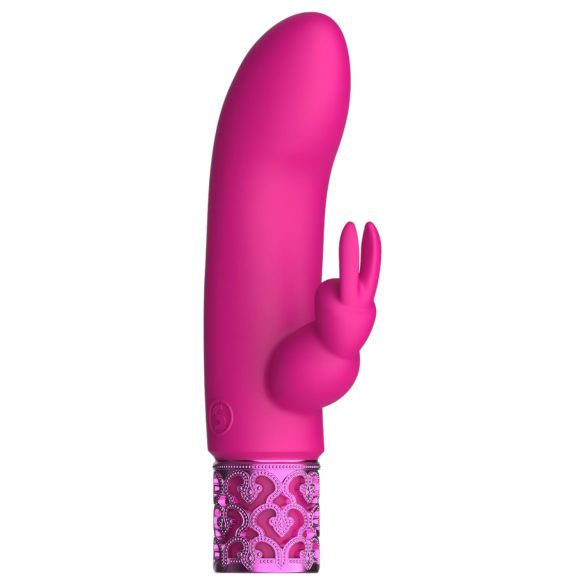 Royal Gems Dazzling - oppladbar klitorisstimulator (rosa)