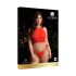 Le Désir Plus Size - glitrende partysett - rød (XL-3XL)