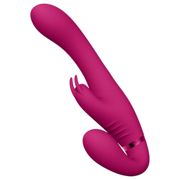 Vive Suki – Festbar Vibrator uten Sele (Rosa)
