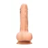 RealRock 20cm Naturtro Dildo med Pung