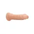 RealRock Dong 8 - naturtro dildo (20 cm) - natur