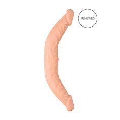 RealRock Dobbel Dildo 14" - naturlig (36 cm) RealRock Dobbel Dildo 14" - naturlig (36 cm)