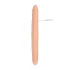 RealRock Dobbel Dildo 14" - naturlig (36 cm)
