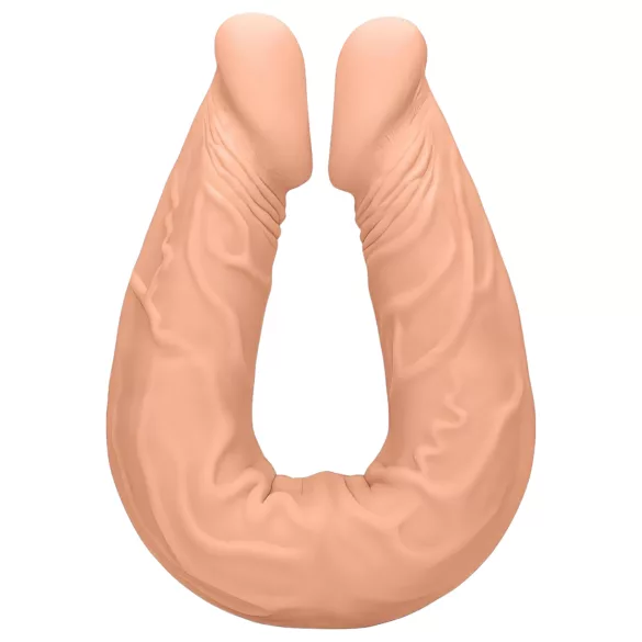 RealRock Dobbel Dildo 14" - naturlig (36 cm)