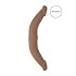 RealRock Dobbel Dildo 14 - dobbel dildo (36 cm) - mørk natur