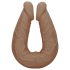 RealRock Dobbel Dildo 14 - dobbel dildo (36 cm) - mørk natur