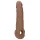 RealRock Penishylse 9 (21,5 cm) - mørk hudfarge