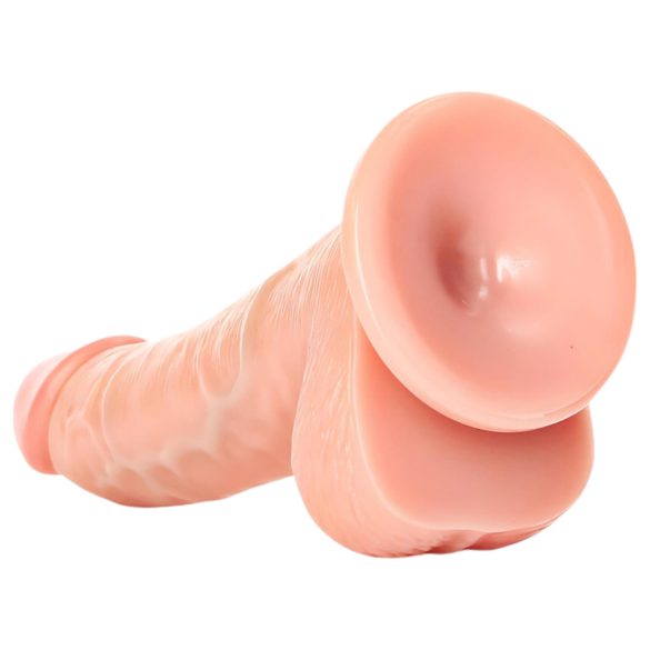 RealRock - realistisk dildo med sugekopp - 15,5cm (naturlig)