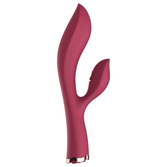 Raytech Rose - oppladbar, vanntett klitorisvibrator (rød)