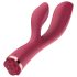 Raytech Rose - oppladbar, vanntett klitorisvibrator (rød)