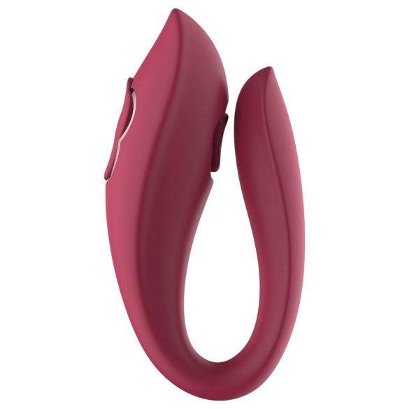 Raytech Rose - vanntett parvibrator m/ oppladbar batteri (rød)