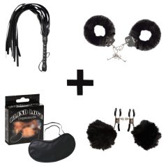 BDSM nybegynner-bindersett (4 deler) BDSM nybegynner-bindersett (4 deler)