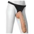 Doc Johnson Vac-U-Lock Hung 12 - Naturtro dildo med baller