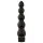Doc Johnson - Black Magic 7 - stiv analvibrator med 5 perler (svart)