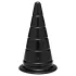 Doc Johnson TitanMen Anal Stretcher - konisk analutvider-plugg (svart) - 15 cm