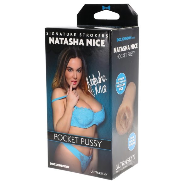 Doc Johnson Natasha Nice - realistisk Ultraskyn vagina (naturlig)