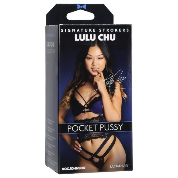 Doc Johnson Lulu Chu - realistisk Ultraskyn vagina (hudfarget)