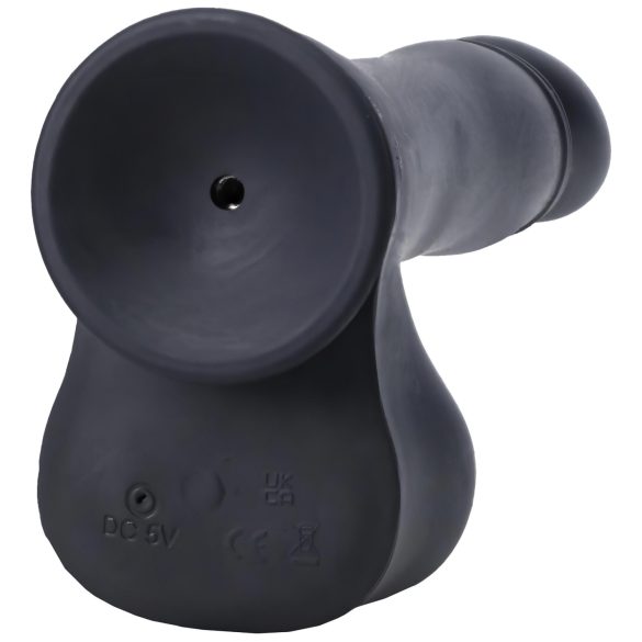 Doc Johnson Mini F-Maskin Piston - Trådløs svart trykkvibrator