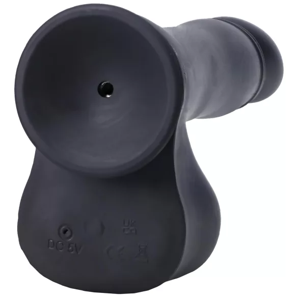 Doc Johnson Mini F-Maskin Piston - Trådløs svart trykkvibrator