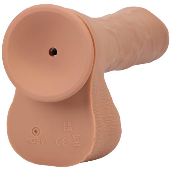 Doc Johnson Mini F-Maskin - kraftig radio-vibrator i naturtro design