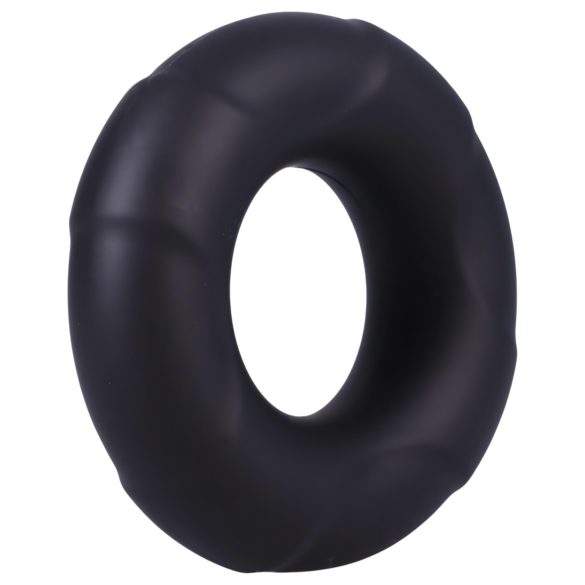 Doc Johnson C-Ring - silikon penisering (svart)