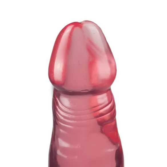 Crystal Jellies - analdildo med sugekopp (rosa)