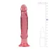 Crystal Jellies - analdildo med sugekopp (rosa)