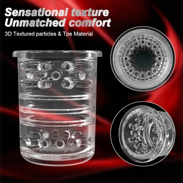 AlvUp - roterende masturbator (svart)