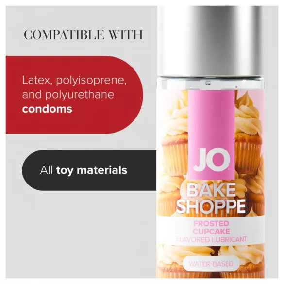 System JO Bake Shoppe - smakssatt glidemiddel, glasert muffins (60 ml)