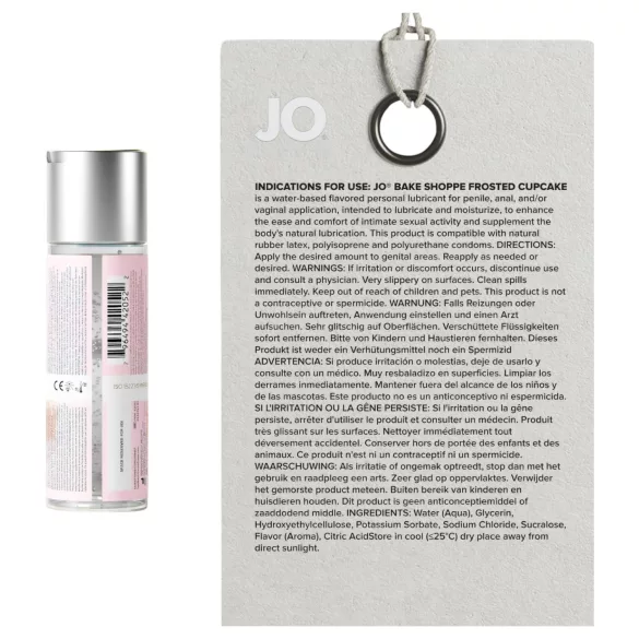 System JO Bake Shoppe - smakssatt glidemiddel, glasert muffins (60 ml)