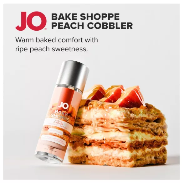 System JO Bake Shoppe - smaksatt glidemiddel, ferskenpai (60 ml)
