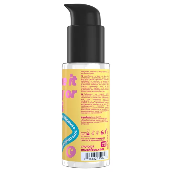 Crushious - vannbasert glidemiddel (50 ml)
