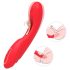 Bestoy - G-punkt-vibrator med tunge (rød)